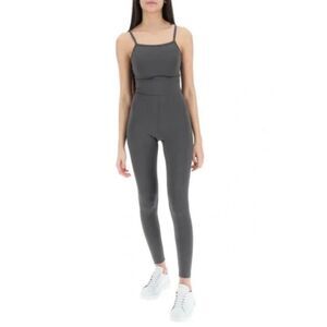 NWOT Girlfriend Collective The Unitard Gray Athletic Jumpsuit One Piece Catsuit